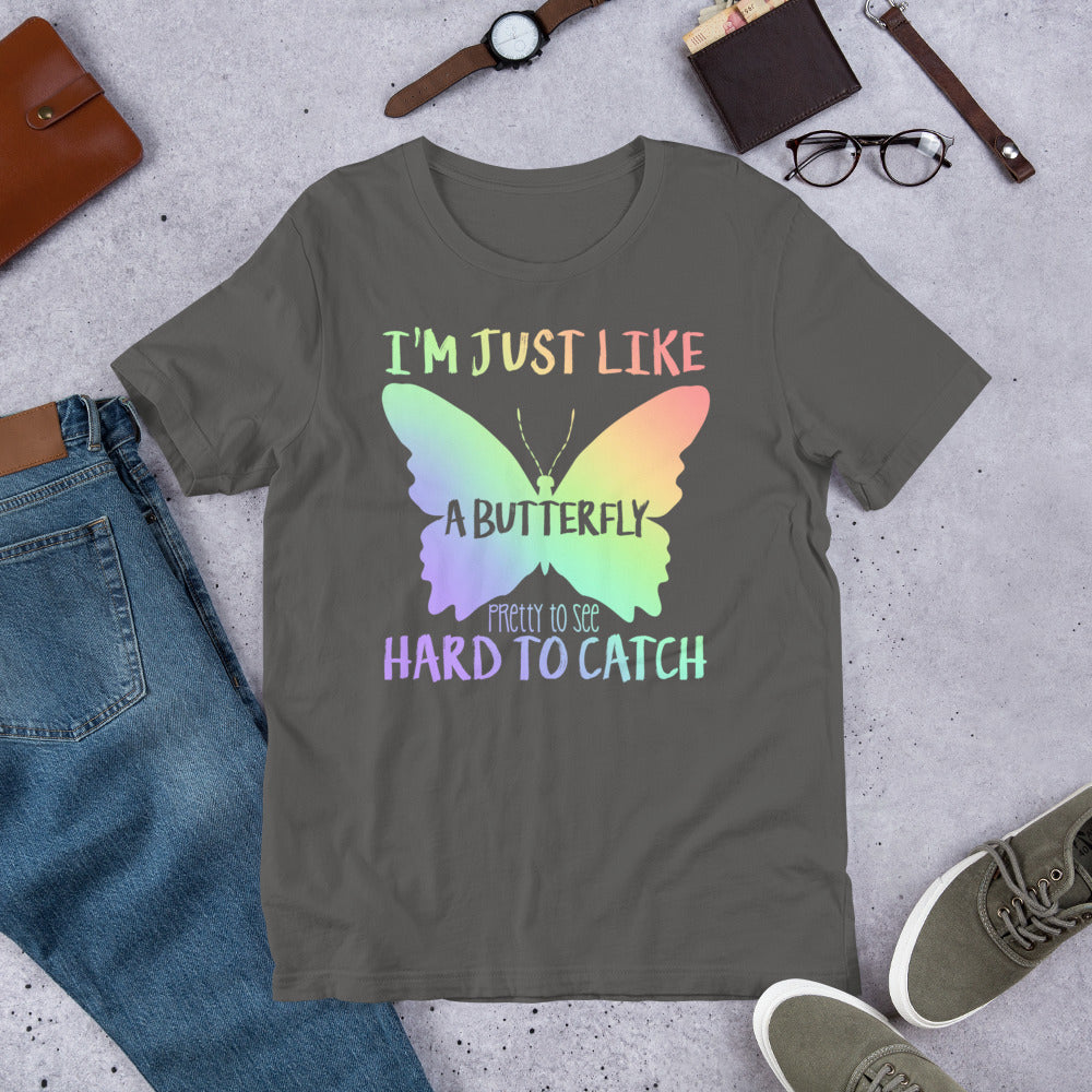 Like a Butterfly Short-Sleeve Unisex T-Shirt