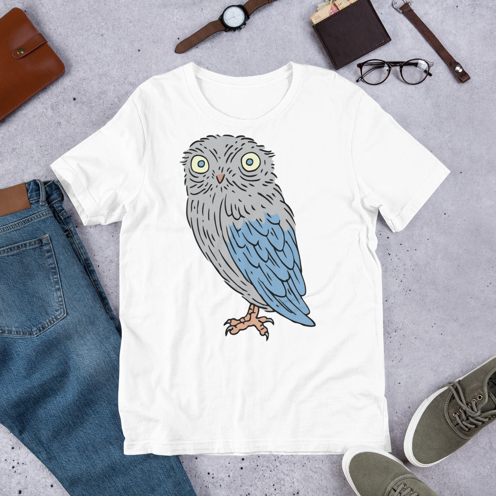 Owl Bird Short-Sleeve Unisex T-Shirt