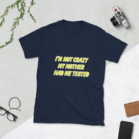 Comic Print Short-Sleeve Unisex T-Shirt