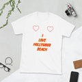 Hollywood Beach Short-Sleeve Unisex T-Shirt
