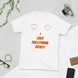 Hollywood Beach Short-Sleeve Unisex T-Shirt