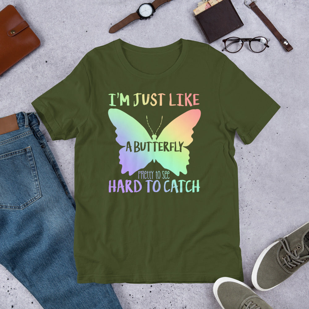 Like a Butterfly Short-Sleeve Unisex T-Shirt