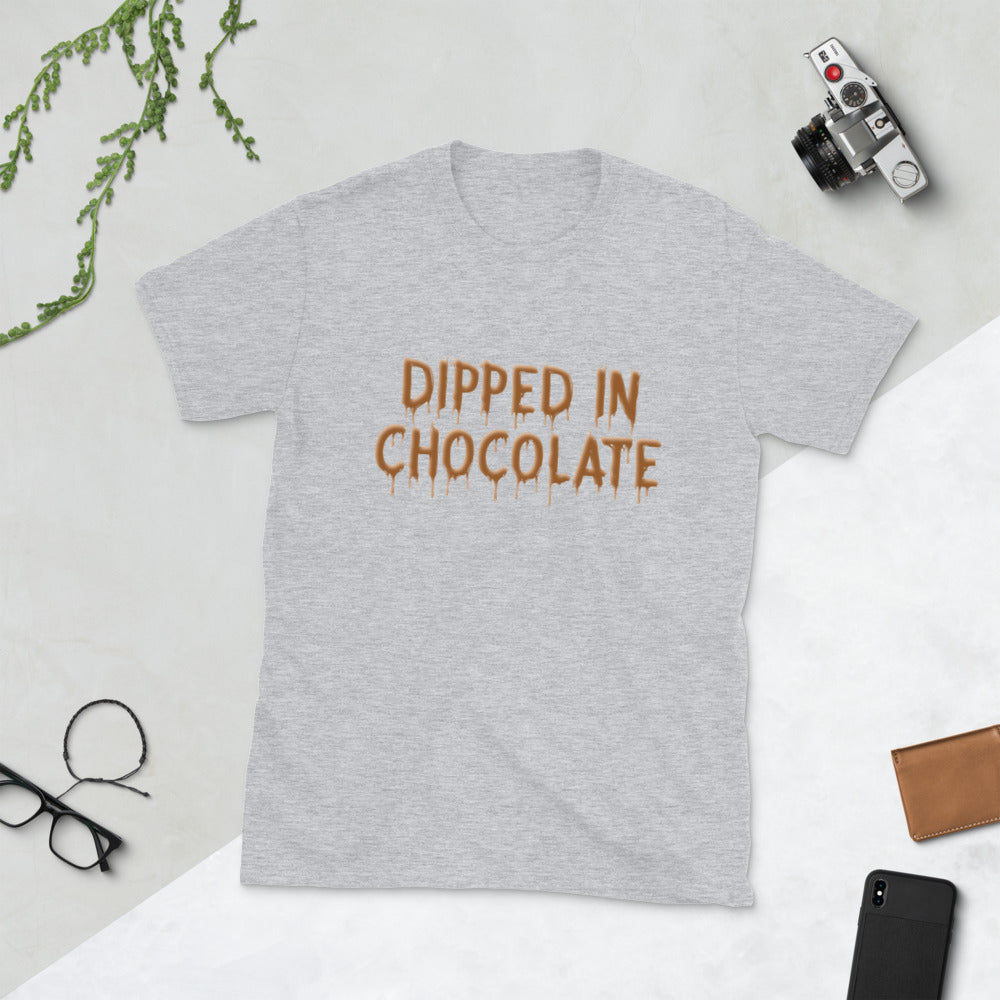 Dipped in Chocolate Short-Sleeve Unisex T-Shirt