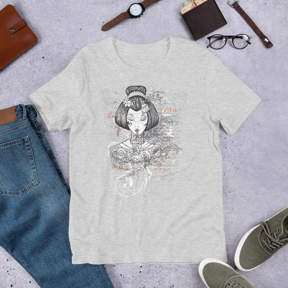 Vintage Geisha Short-Sleeve Unisex T-Shirt
