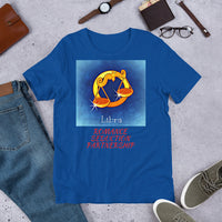 Bella+Canvas Premium Short-Sleeve Unisex T-Shirt Zodiac Sign Libra