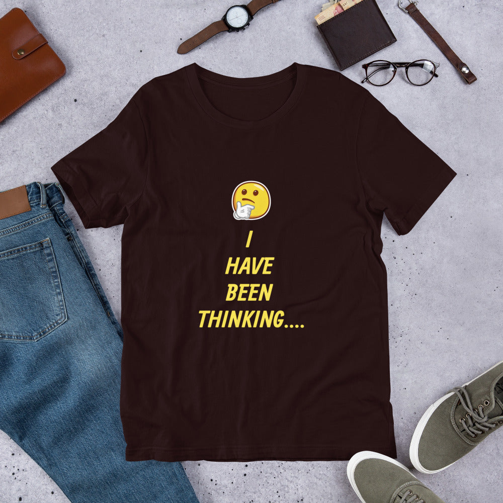 Comic Print Short-Sleeve Unisex T-Shirt