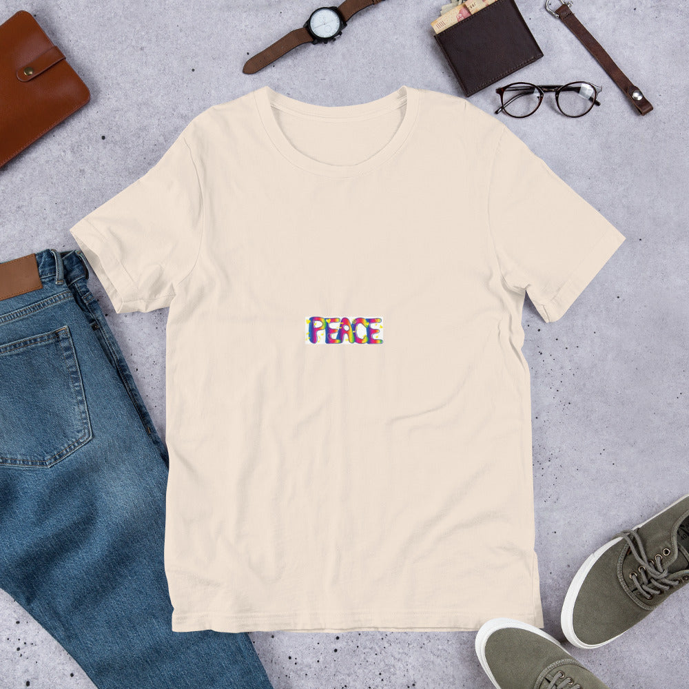 Peace Sign Short-Sleeve Unisex T-Shirt