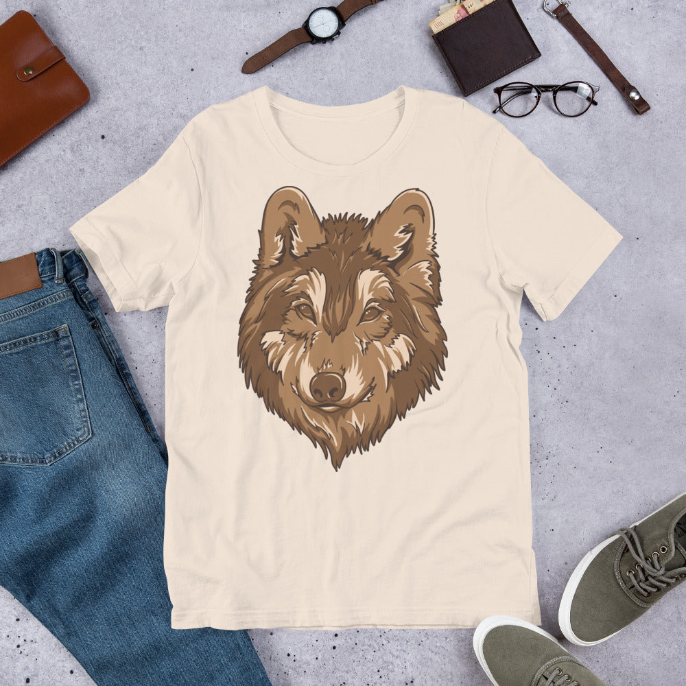 Wild Animal Wolf Short-Sleeve Unisex T-Shirt