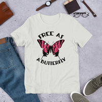 Free as a Butterfly Short-Sleeve Unisex T-Shirt