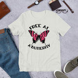 Free as a Butterfly Short-Sleeve Unisex T-Shirt