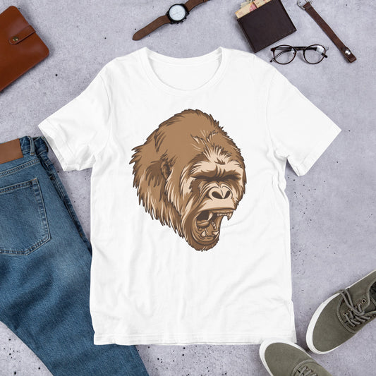 Wild Animal Gorilla Short-Sleeve Unisex T-Shirt