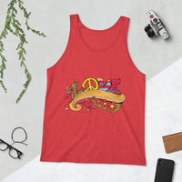 Love and Peace Unisex Tank Top