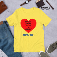 Adopt A Dog Short-Sleeve Unisex T-Shirt