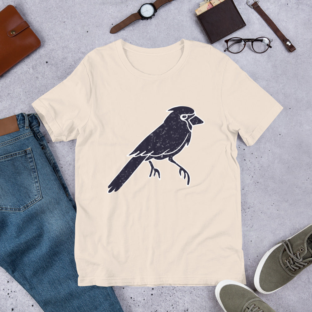 Black Bird Short-Sleeve Unisex T-Shirt