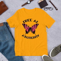 Free as a Butterfly Short-Sleeve Unisex T-Shirt
