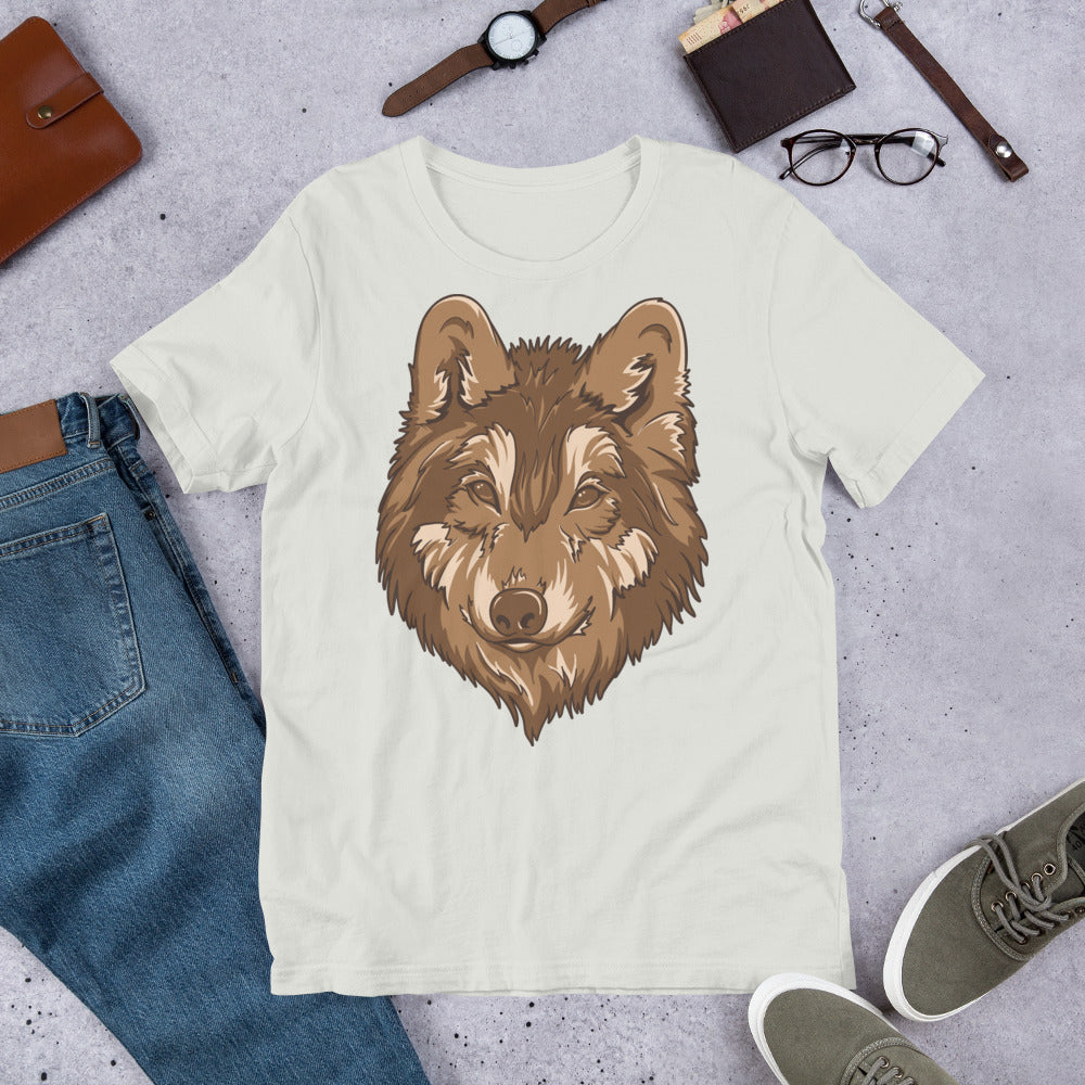 Wild Animal Wolf Short-Sleeve Unisex T-Shirt