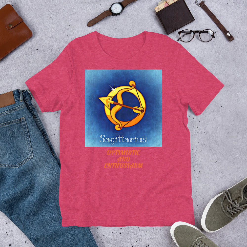 Bella+Canvas 3001 Unisex Premium T-Shirt Zodiac Sagittarius