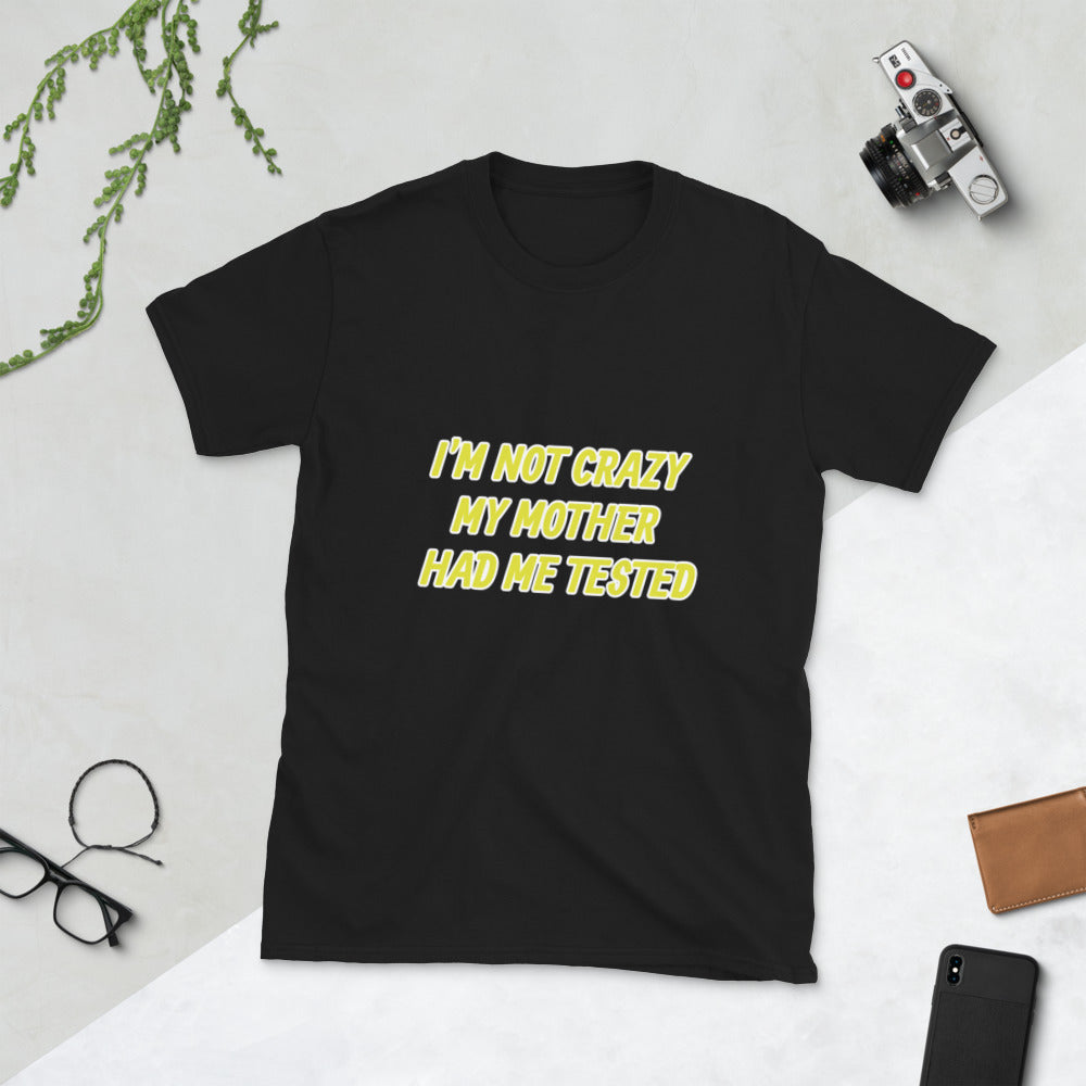 Comic Print Short-Sleeve Unisex T-Shirt