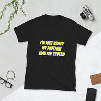 Comic Print Short-Sleeve Unisex T-Shirt