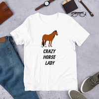 Crazy Horse Lady Short-Sleeve Unisex T-Shirt