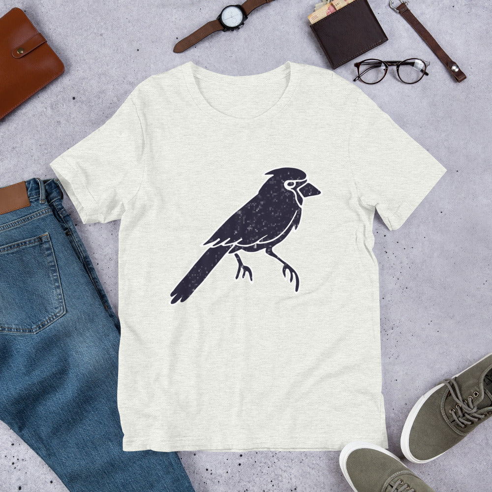 Black Bird Short-Sleeve Unisex T-Shirt