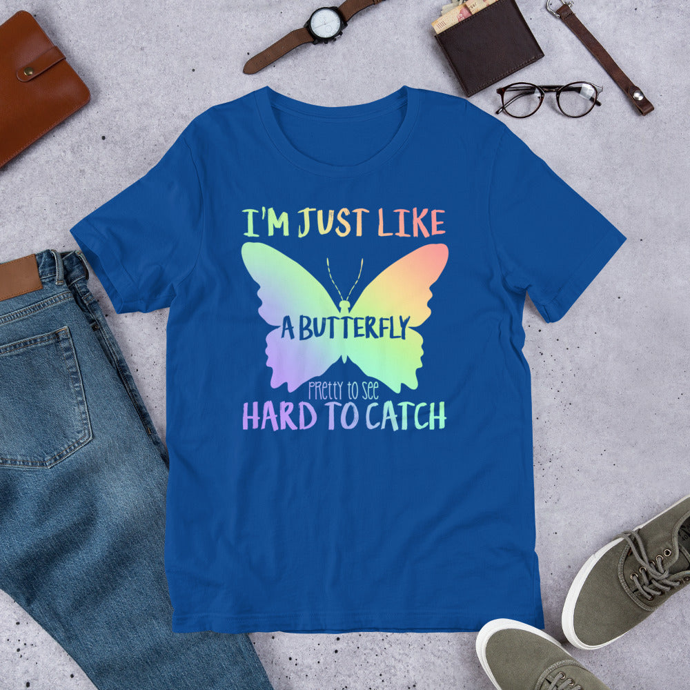 Like a Butterfly Short-Sleeve Unisex T-Shirt