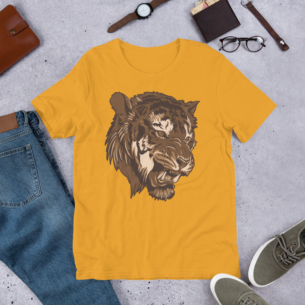 Wild Animal Tiger Short-Sleeve Unisex T-Shirt
