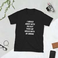 Comic Print Short-Sleeve Unisex T-Shirt