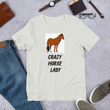 Crazy Horse Lady Short-Sleeve Unisex T-Shirt