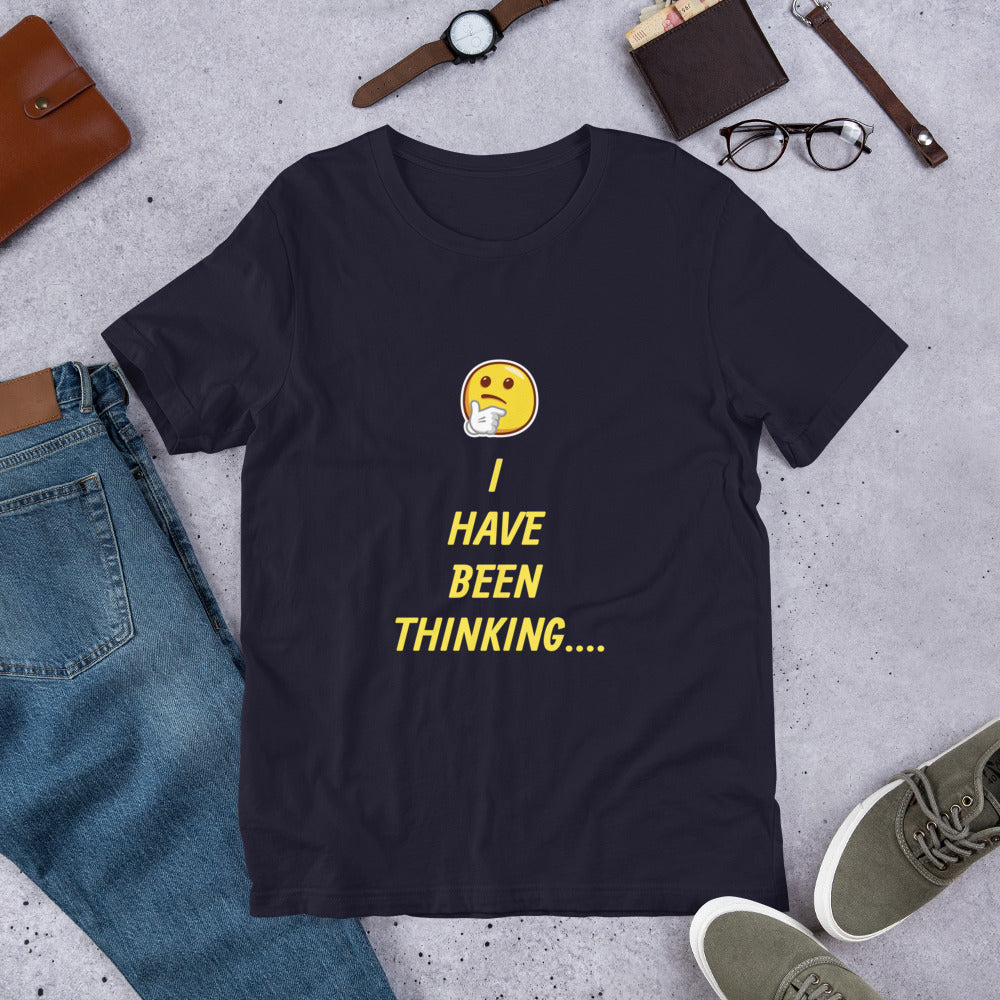 Comic Print Short-Sleeve Unisex T-Shirt