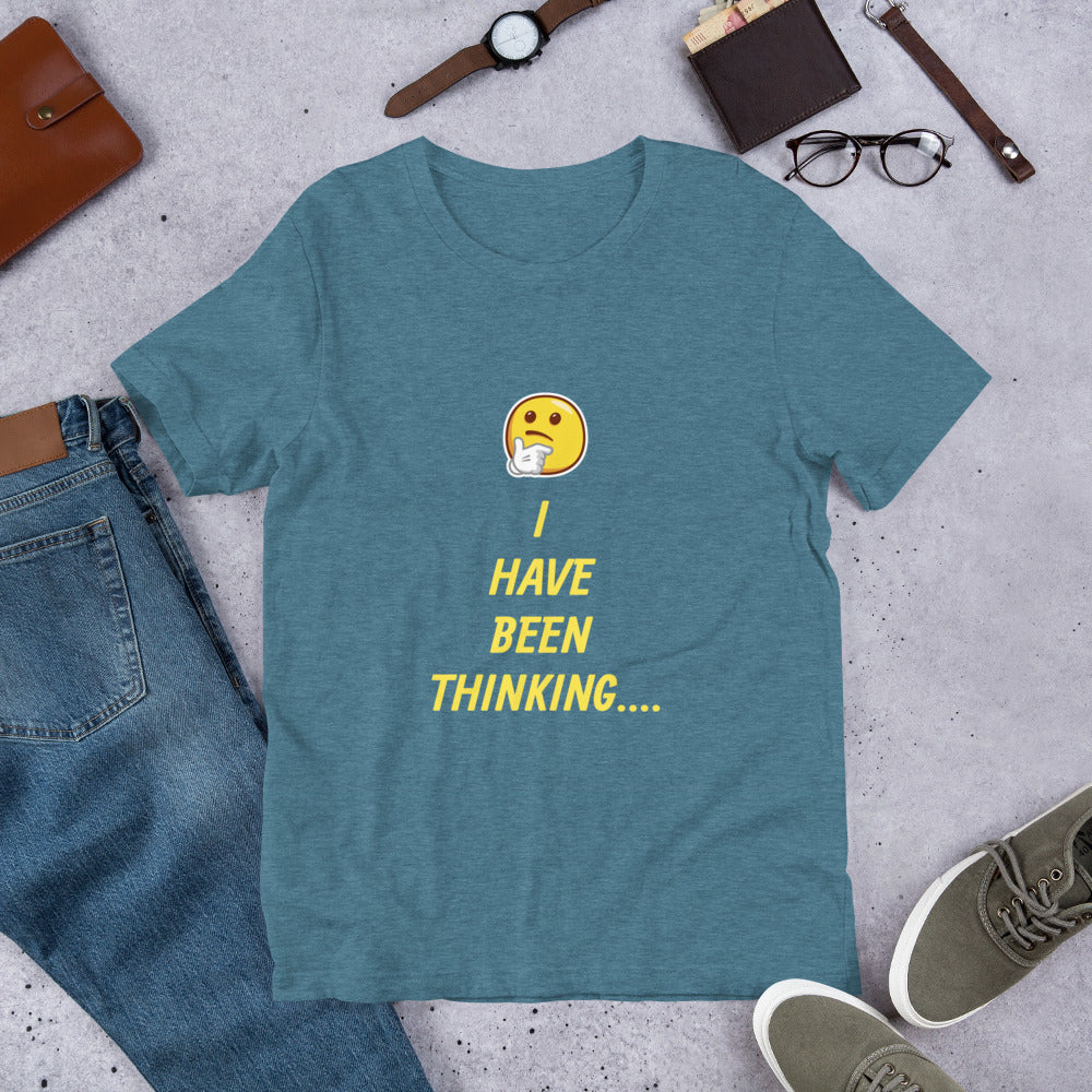 Comic Print Short-Sleeve Unisex T-Shirt