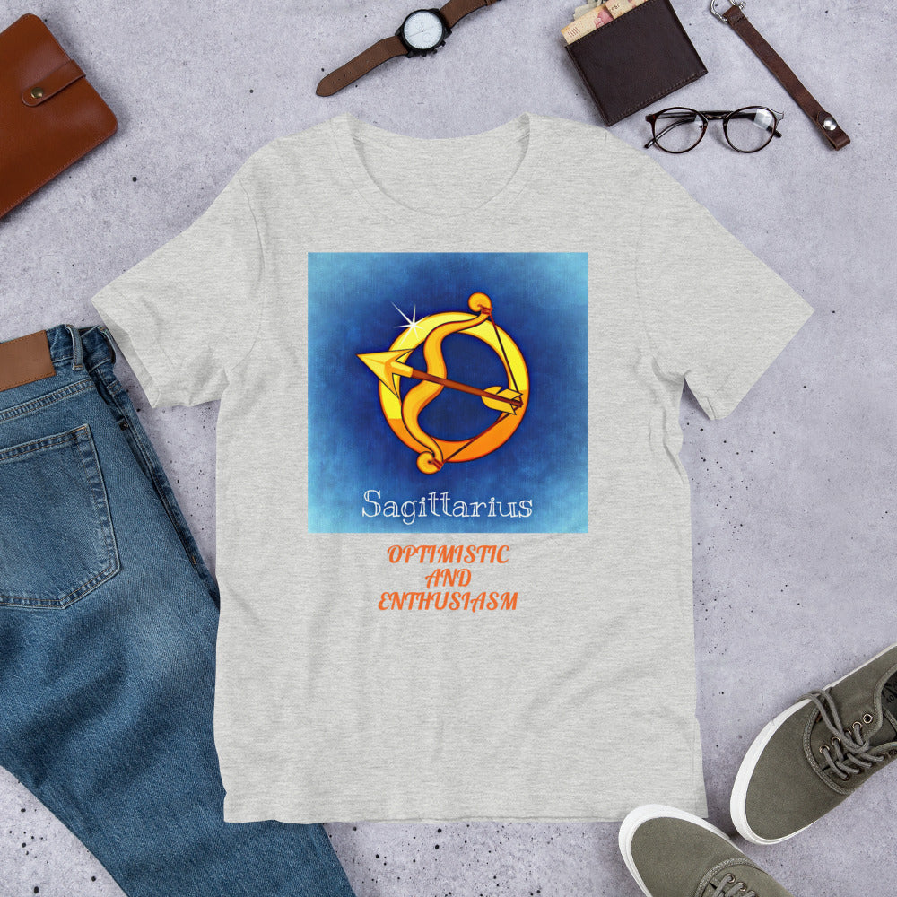 Bella+Canvas 3001 Unisex Premium T-Shirt Zodiac Sagittarius
