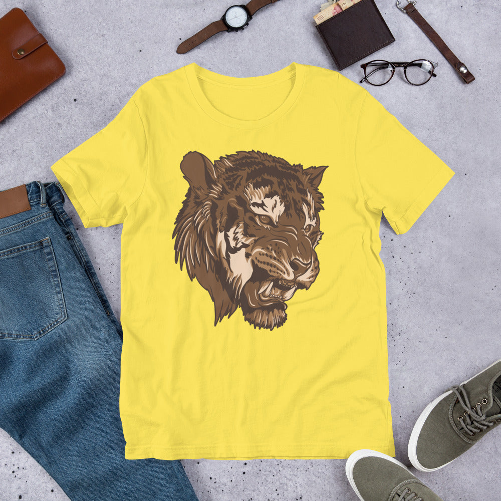 Wild Animal Tiger Short-Sleeve Unisex T-Shirt
