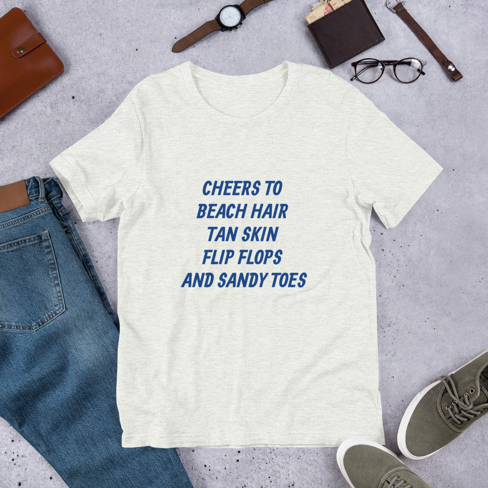 Beach Bum Short-Sleeve Unisex T-Shirt