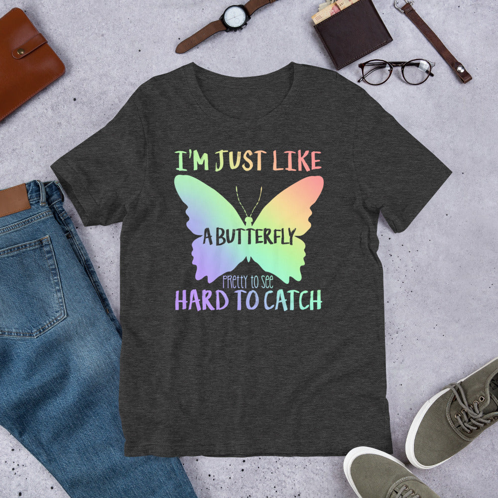 Like a Butterfly Short-Sleeve Unisex T-Shirt
