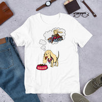 Motorcycle Dog Short-Sleeve Unisex T-Shirt