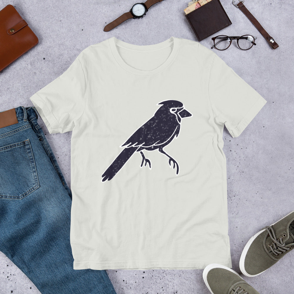 Black Bird Short-Sleeve Unisex T-Shirt