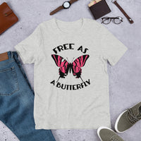 Free as a Butterfly Short-Sleeve Unisex T-Shirt