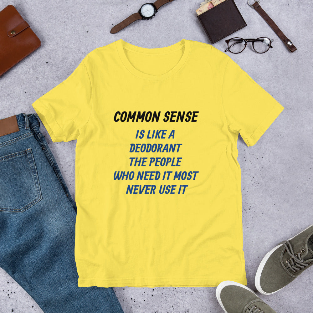 Comic Print Short-Sleeve Unisex T-Shirt