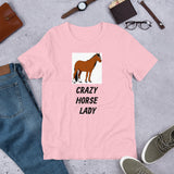 Crazy Horse Lady Short-Sleeve Unisex T-Shirt