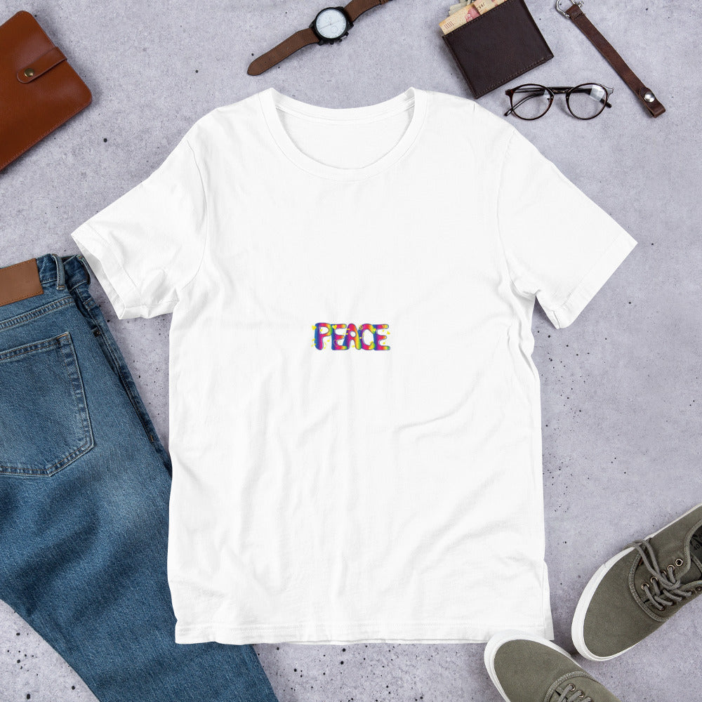 Peace Sign Short-Sleeve Unisex T-Shirt