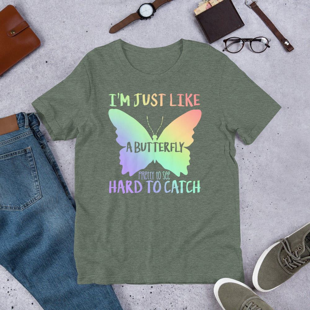Like a Butterfly Short-Sleeve Unisex T-Shirt