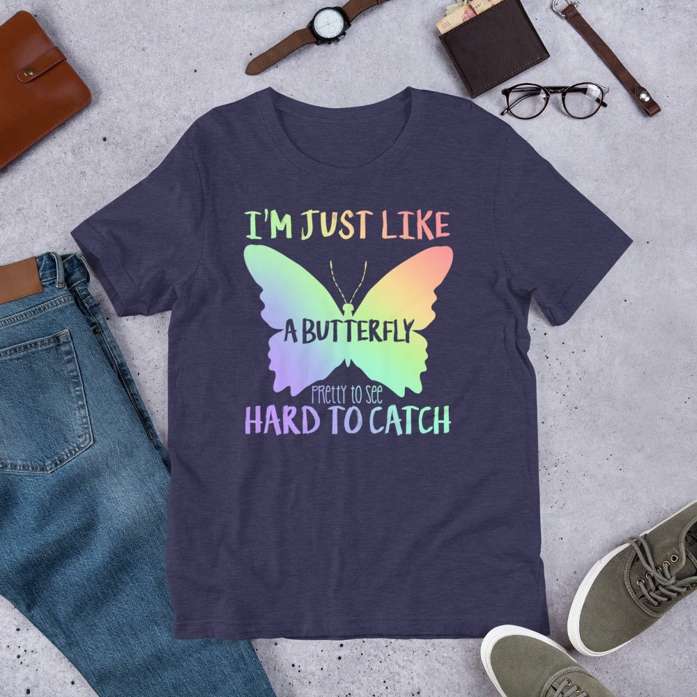 Like a Butterfly Short-Sleeve Unisex T-Shirt