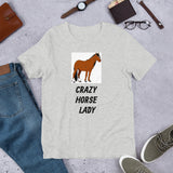 Crazy Horse Lady Short-Sleeve Unisex T-Shirt
