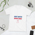 Drink Wine Short-Sleeve Unisex T-Shirt