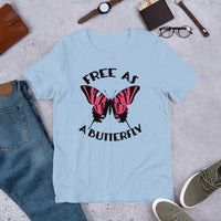 Free as a Butterfly Short-Sleeve Unisex T-Shirt