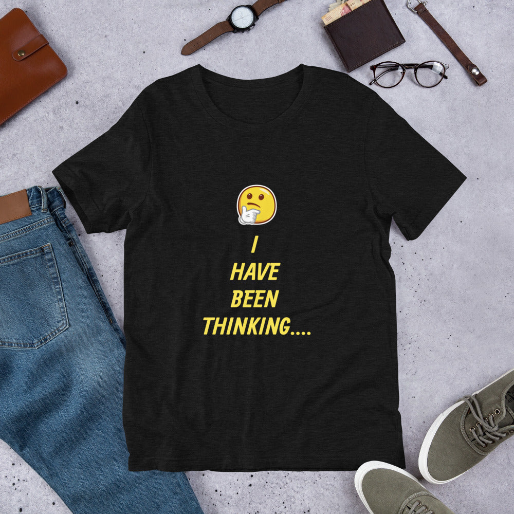 Comic Print Short-Sleeve Unisex T-Shirt
