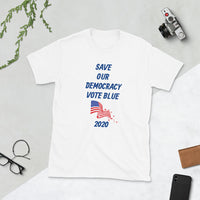 Save Our Democracy T Shirt Short-Sleeve Unisex T-Shirt