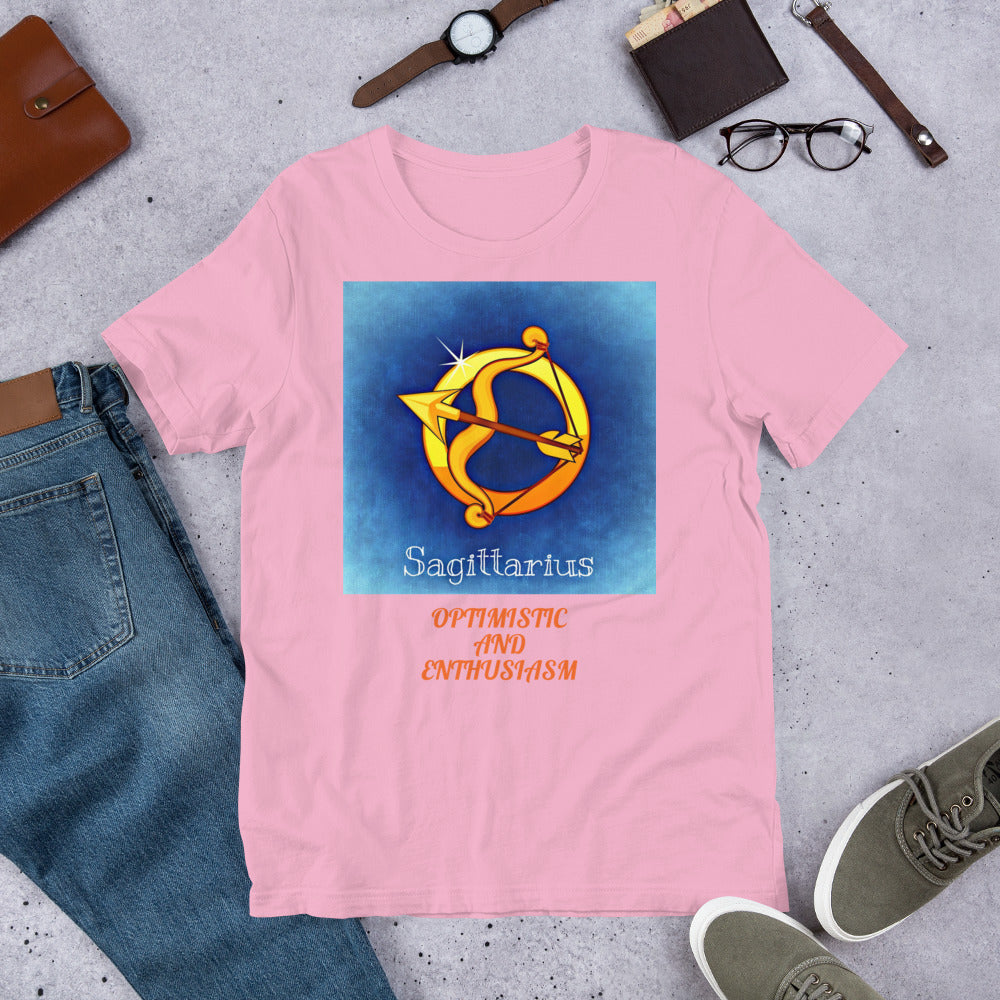 Bella+Canvas 3001 Unisex Premium T-Shirt Zodiac Sagittarius