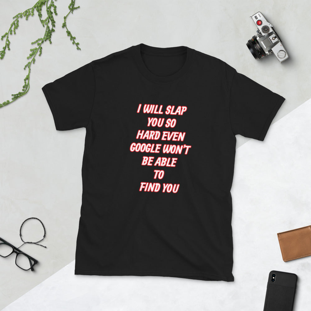 Comic Print Short-Sleeve Unisex T-Shirt